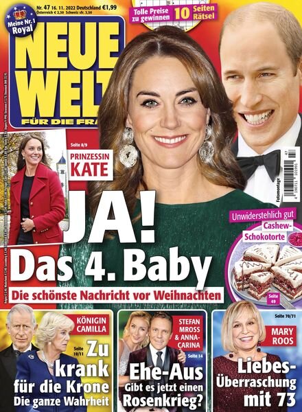 Neue Welt – 16 November 2022 Cover