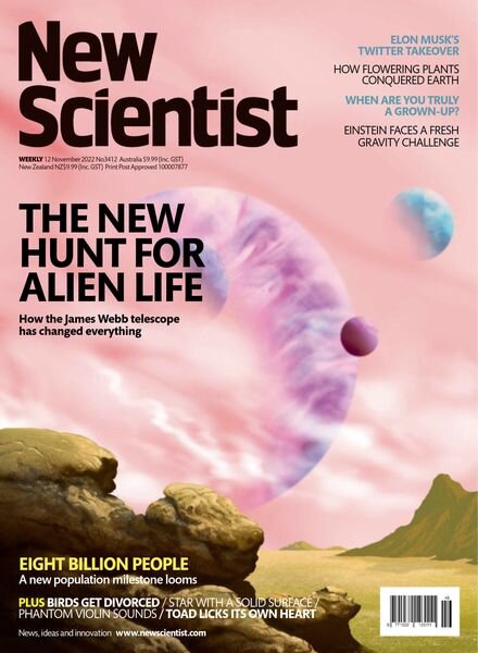 New Scientist Australian Edition – 12 November 2022 Cover