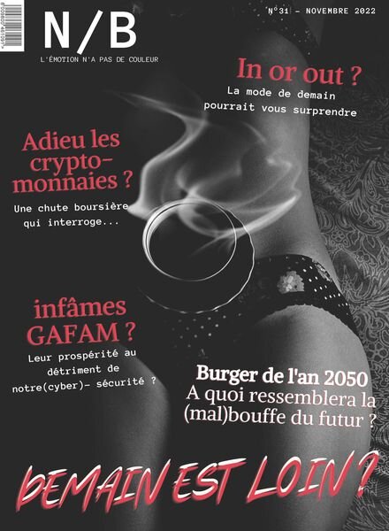 Noir et Blanc – novembre 2022 Cover