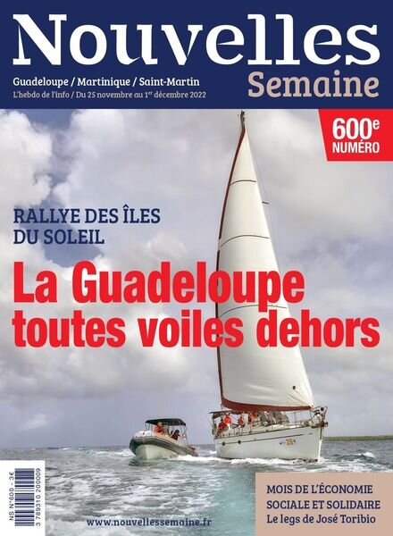 Nouvelles Semaine – 24 novembre 2022 Cover