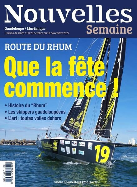 Nouvelles Semaine – 27 octobre 2022 Cover