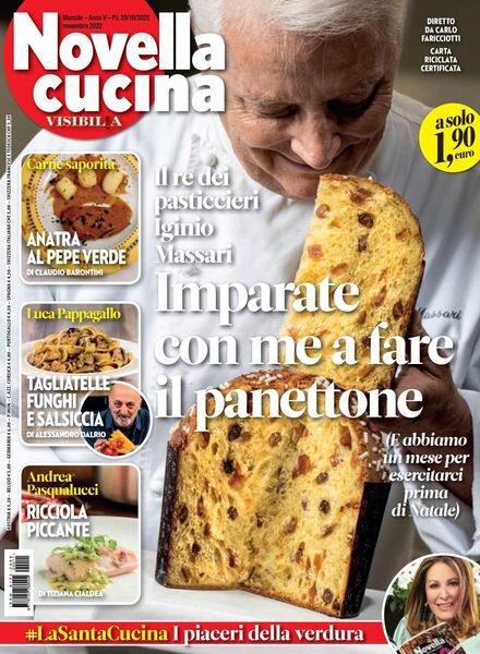Novella Cucina – 29 ottobre 2022 Cover