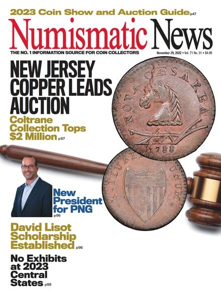 Numismatic News – November 29 2022 Cover