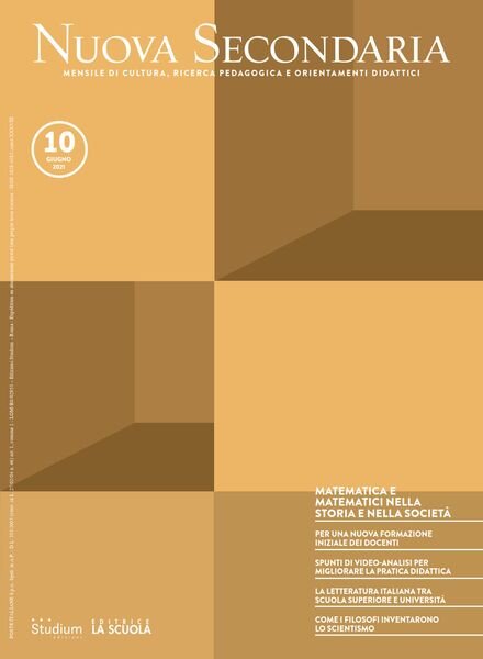 Nuova Secondaria – Giugno 2021 Cover