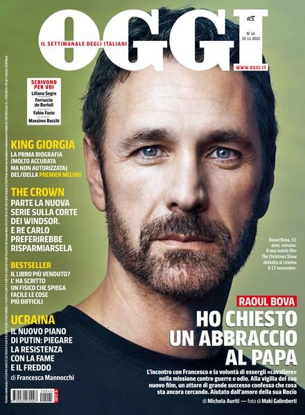 Oggi – 10 novembre 2022 Cover