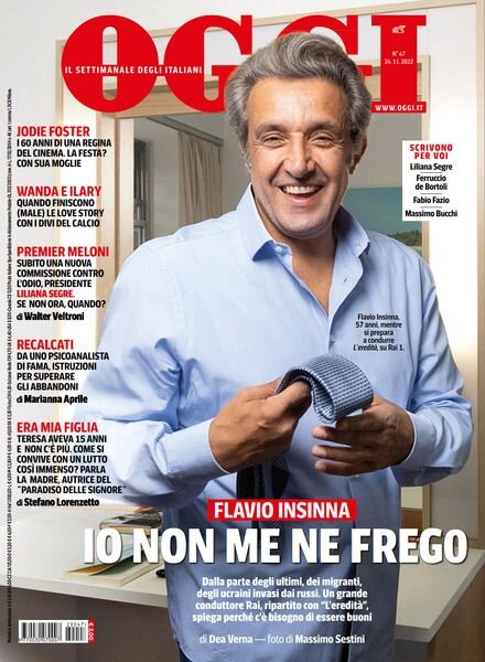 Oggi – 24 novembre 2022 Cover