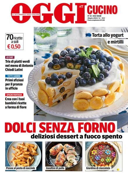 Oggi Cucino – 10 novembre 2022 Cover