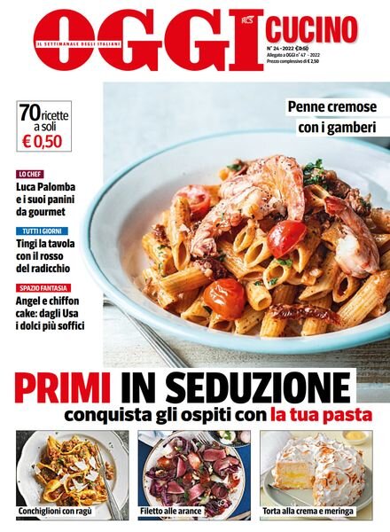 Oggi Cucino – 24 novembre 2022 Cover