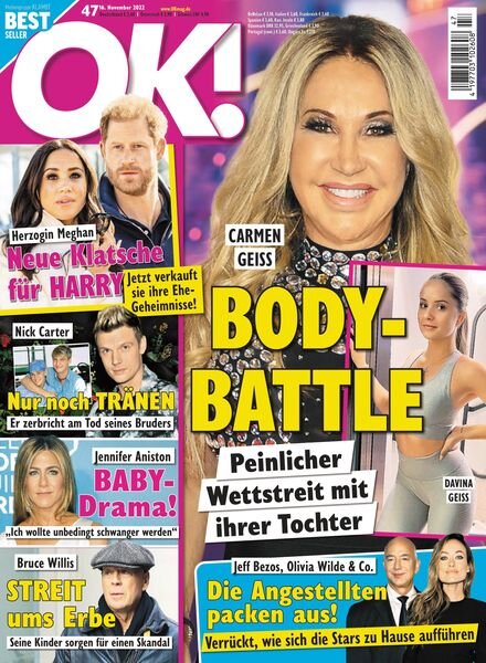 OK! – 16 November 2022 Cover
