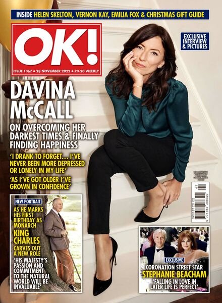 OK! Magazine UK – Issue 1367 – 28 November 2022 Cover