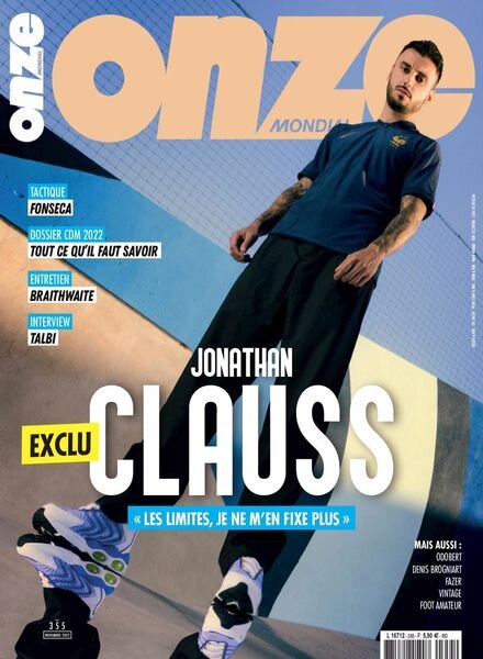 Onze Mondial – novembre 2022 Cover