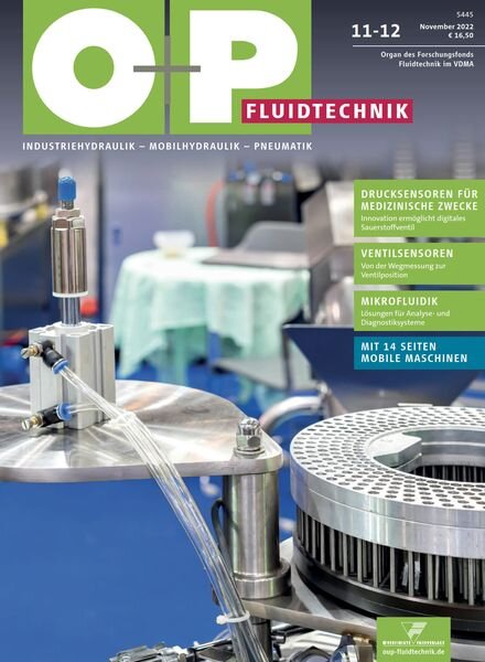 O+P Fluidtechnik – November-Dezember 2022 Cover