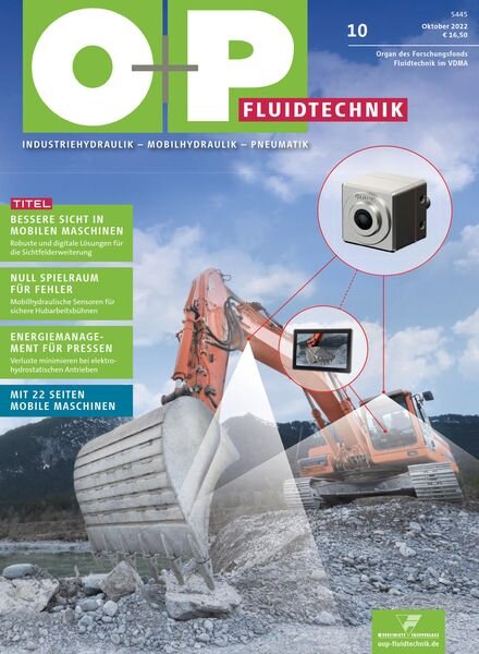 O+P Fluidtechnik – Oktober 2022 Cover