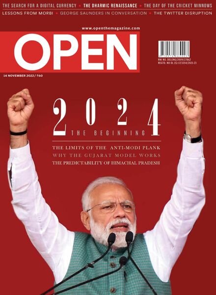 Open Magazine – 13 November 2022 Cover