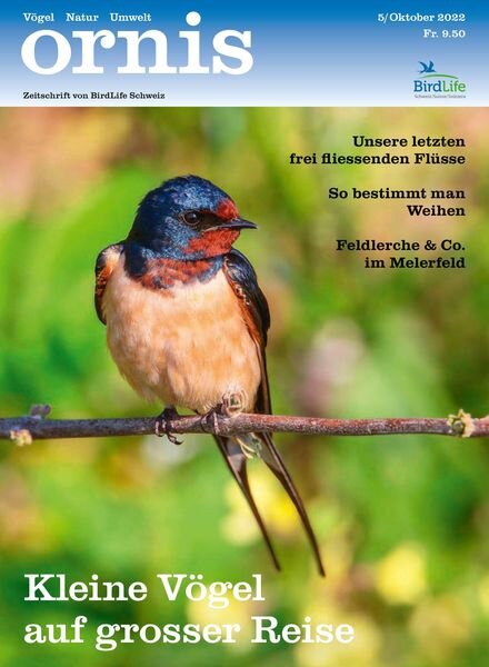 ornis – Oktober 2022 Cover