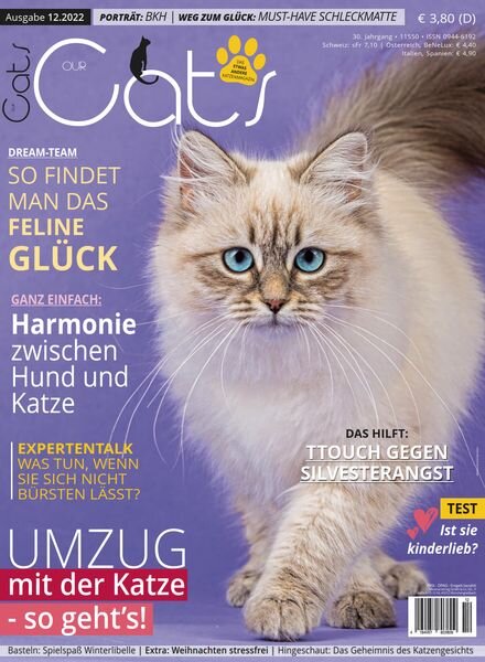Our Cats – Dezember 2022 Cover