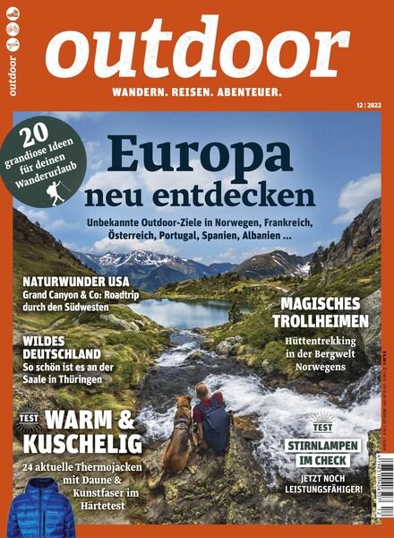 Outdoor – Dezember 2022 Cover