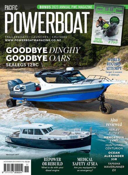 Pacific PowerBoat Magazine – November 2022 Cover