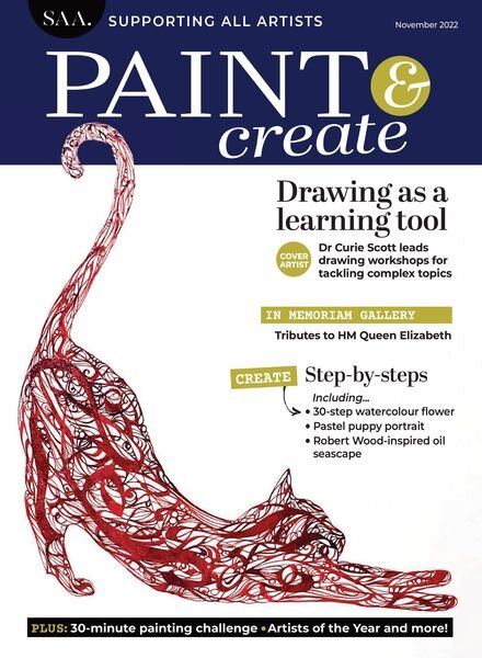 Paint & Create – November 2022 Cover