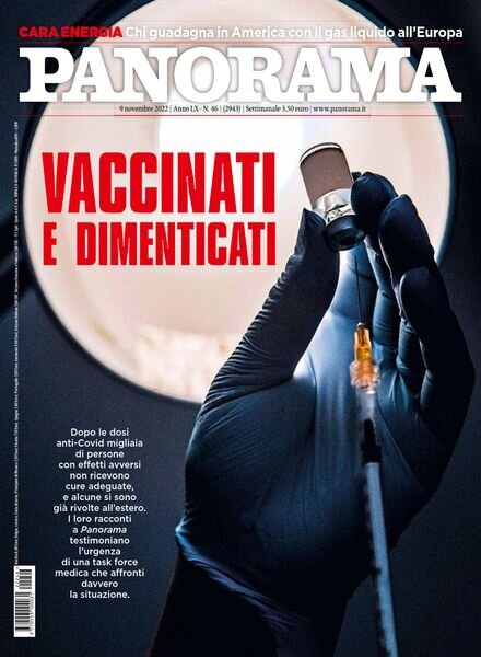 Panorama Italia – 9 Novembre 2022 Cover
