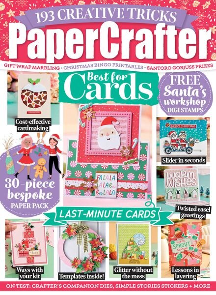 PaperCrafter – Issue 180 – November 2022 Cover