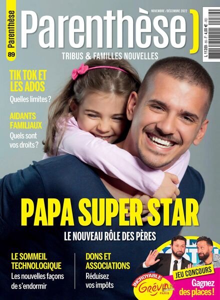 Parenthese – novembre 2022 Cover