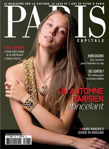 Paris Capitale – octobre 2022 Cover