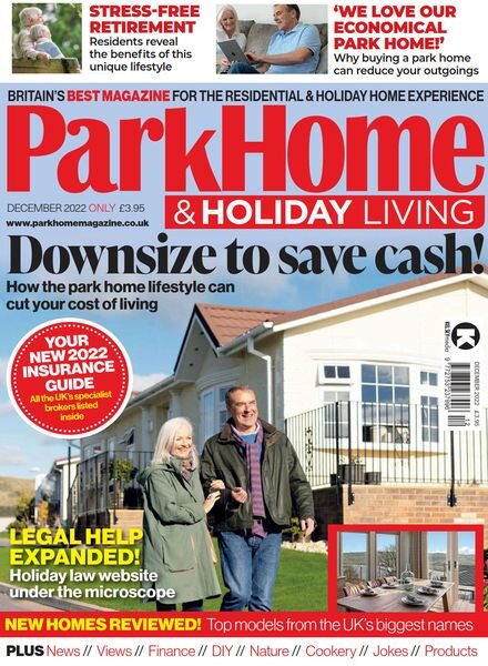 Park Home & Holiday Living – December 2022 Cover