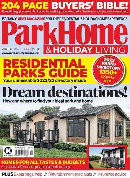 Park Home & Holiday Living – Winter 2022 Cover