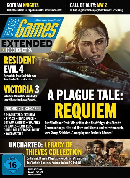 PC Games Germany – Dezember 2022 Cover