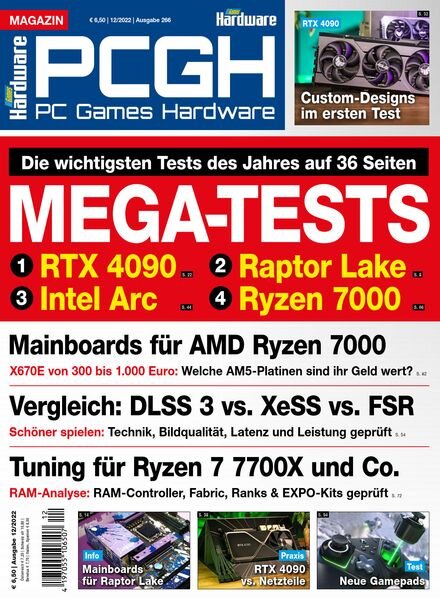 PC Games Hardware – Dezember 2022 Cover