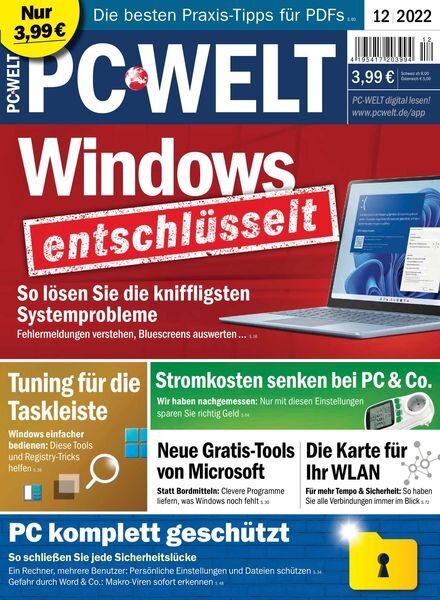 PC-Welt Plus – 04 Dezember 2022 Cover