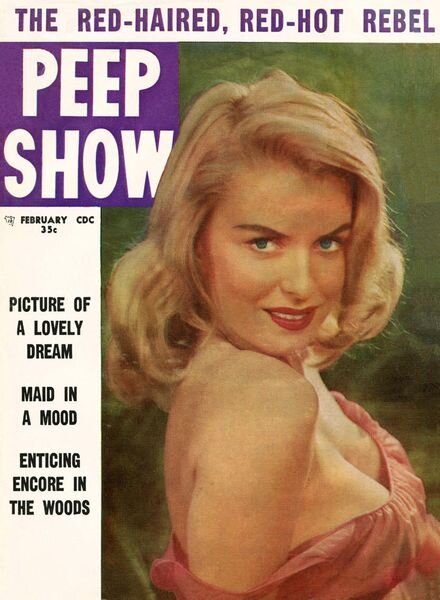 Peep Show – Vol 5 n 33 – February 1958 Cover