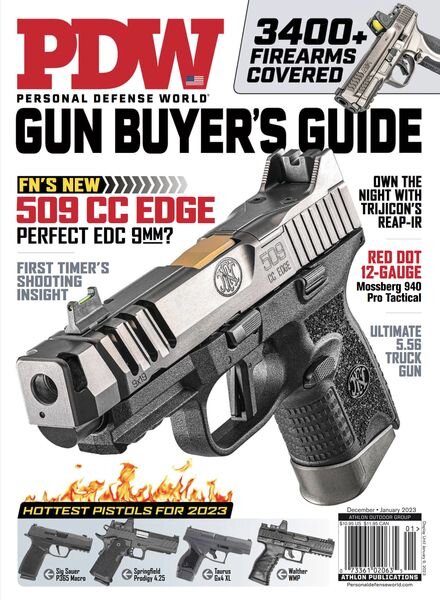 Personal Defense World – December 2022 Cover