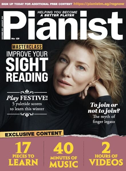 Pianist – November 2022 Cover
