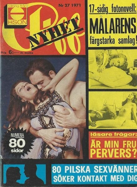 Piff Magazine – N 27 1971 Cover