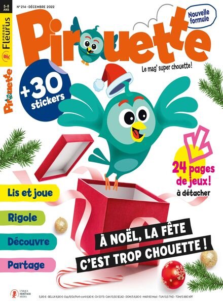 Pirouette – novembre 2022 Cover