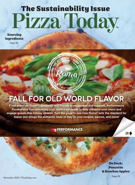 Pizza Today – November 2022 Cover