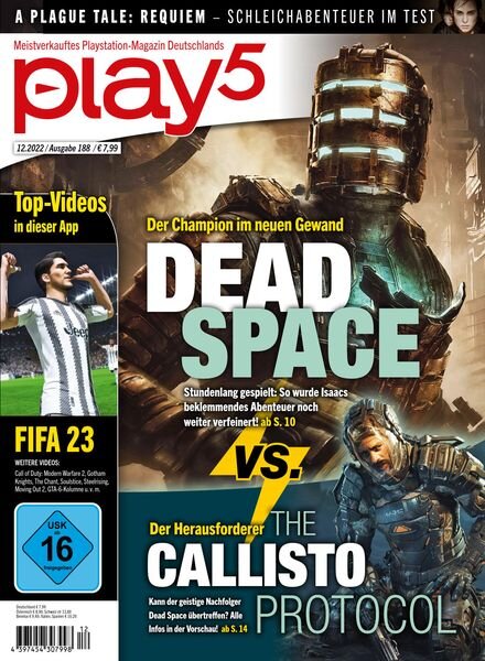 Play5 – Dezember 2022 Cover