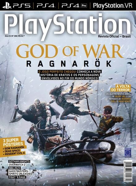 PlayStation Brazil – novembro 2022 Cover