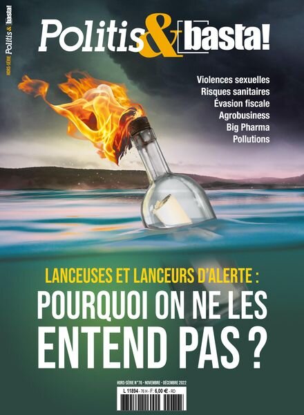 Politis – Hors-Serie – Novembre-Decembre 2022 Cover