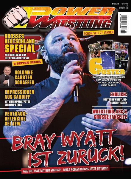 Power-Wrestling – November 2022 Cover