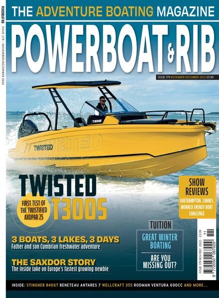 Powerboat & RIB – December 2022 Cover