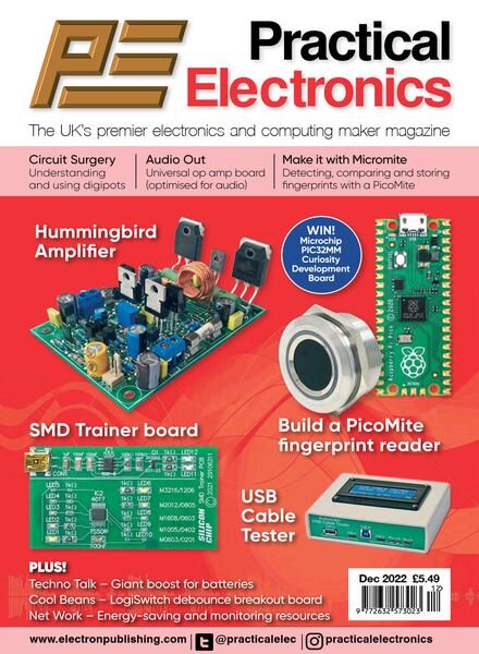 Practical Electronics – December 2022 Cover