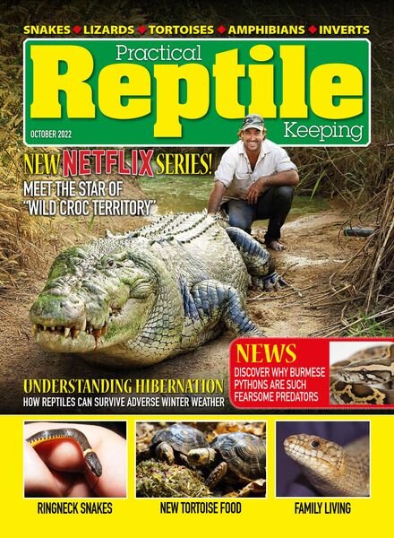 Practical Reptile Keeping – October 2022 Cover