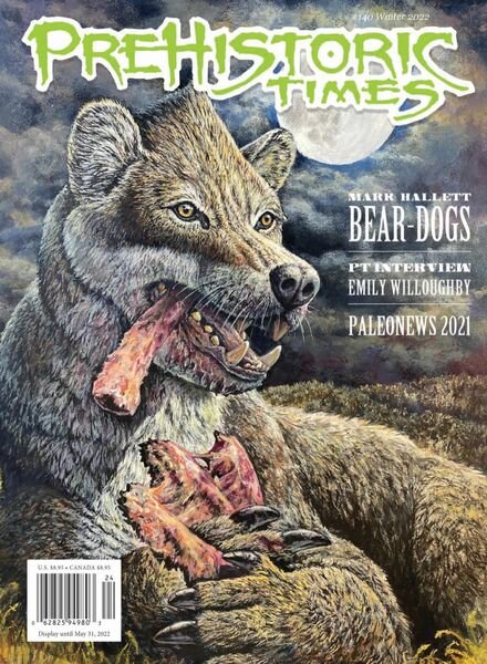 Prehistoric Times – October 2022 Cover