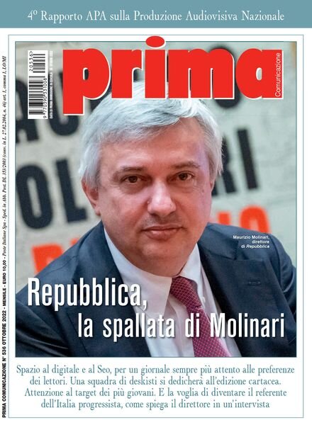 Prima Comunicazione – Ottobre 2022 Cover
