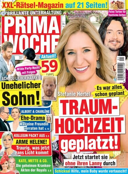 Prima Woche – 23 November 2022 Cover