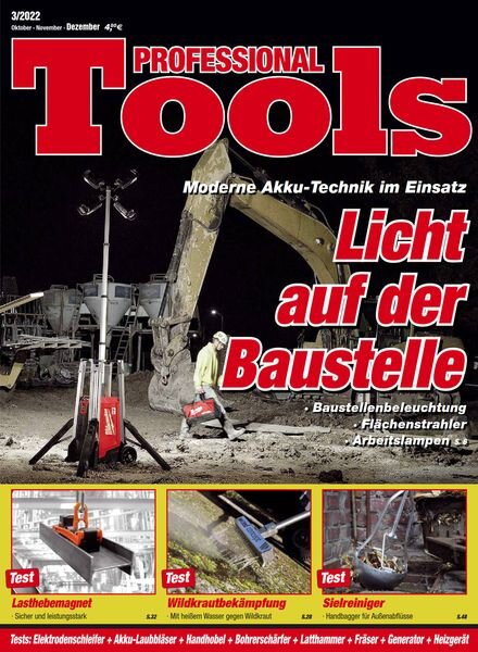 Professional Tools – Oktober-Dezember 2022 Cover