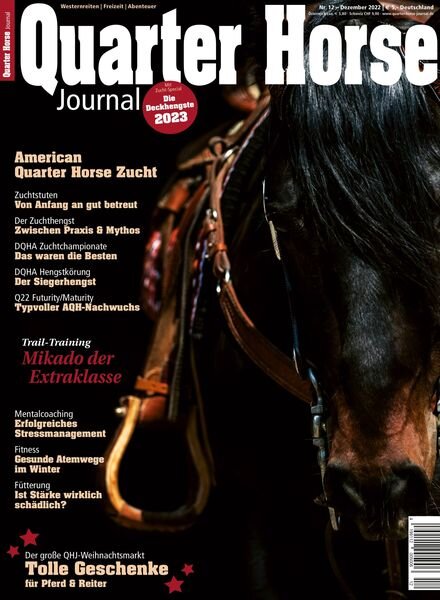 Quarter Horse Journal – 18 November 2022 Cover
